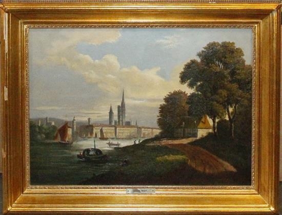 European Village Scene - Eduard Semit