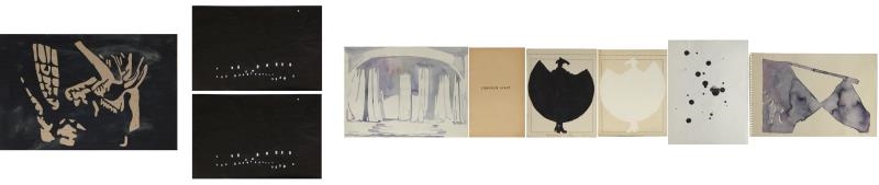 Artwork by Ulla von Brandenburg, Sans titre, Made of mixed media