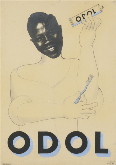 ODOL PLAKAT (ODOL POSTER) by Willi Baumeister, 1924