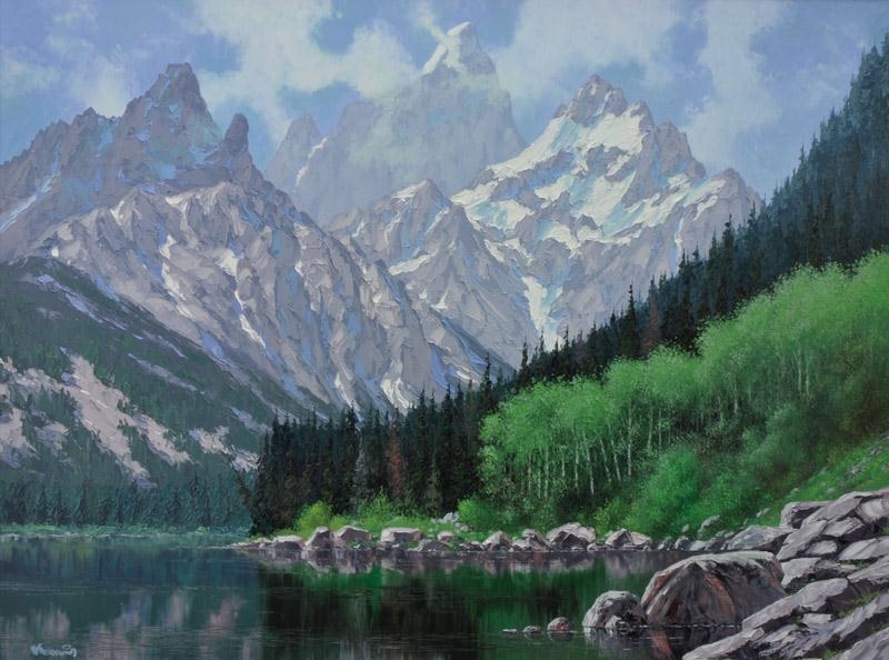 J. W. Roy Kerswill Jenny Lake MutualArt