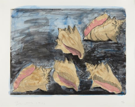 Jim Dine | Five Shells (1982) | MutualArt
