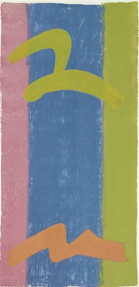 QM by Jack Bush, 1971