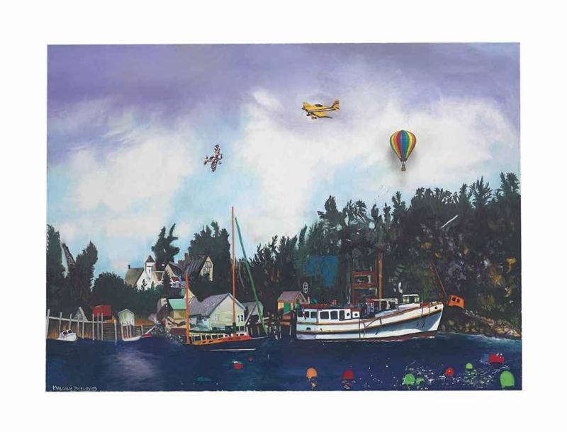 Ship to Shore by Malcolm Morley, 1994