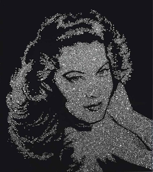 Ava Gardner (Pictures of Diamonds) by Vik Muniz, 2005