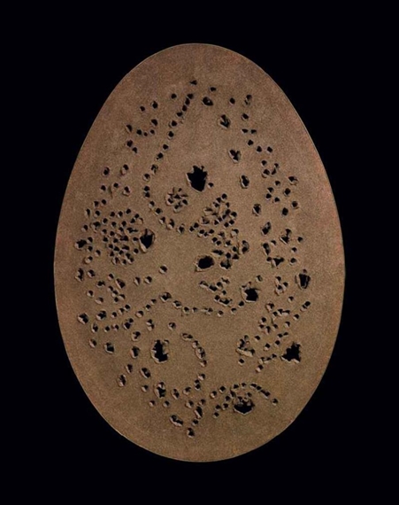 Concetto Spaziale, La Fine di Dio by Lucio Fontana, 1963