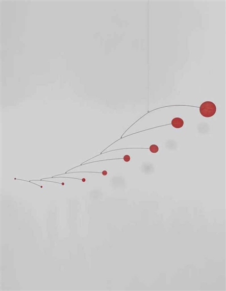 Alexander Calder | Sign Writer's Red (1946) | MutualArt