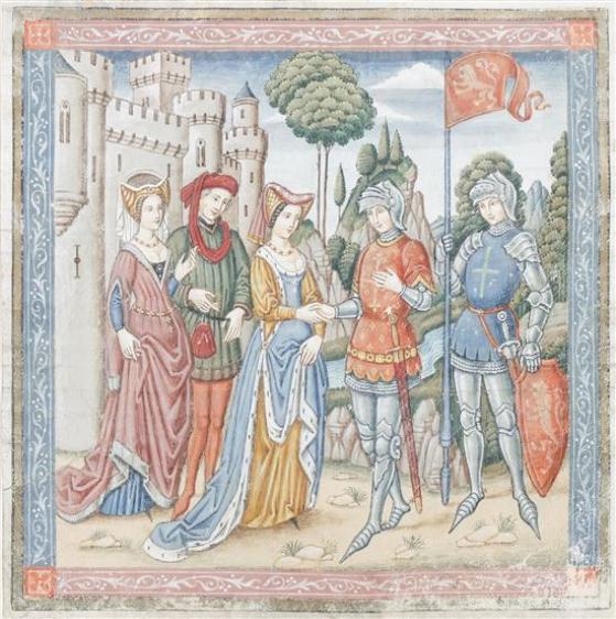 Royals and Knights by The Spanish Forger