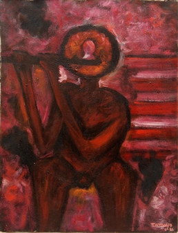 Rufino Tamayo | Seated nude figure | MutualArt