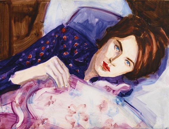 Elizabeth Peyton | DAVID HOCKNEY, AGE 32 | MutualArt