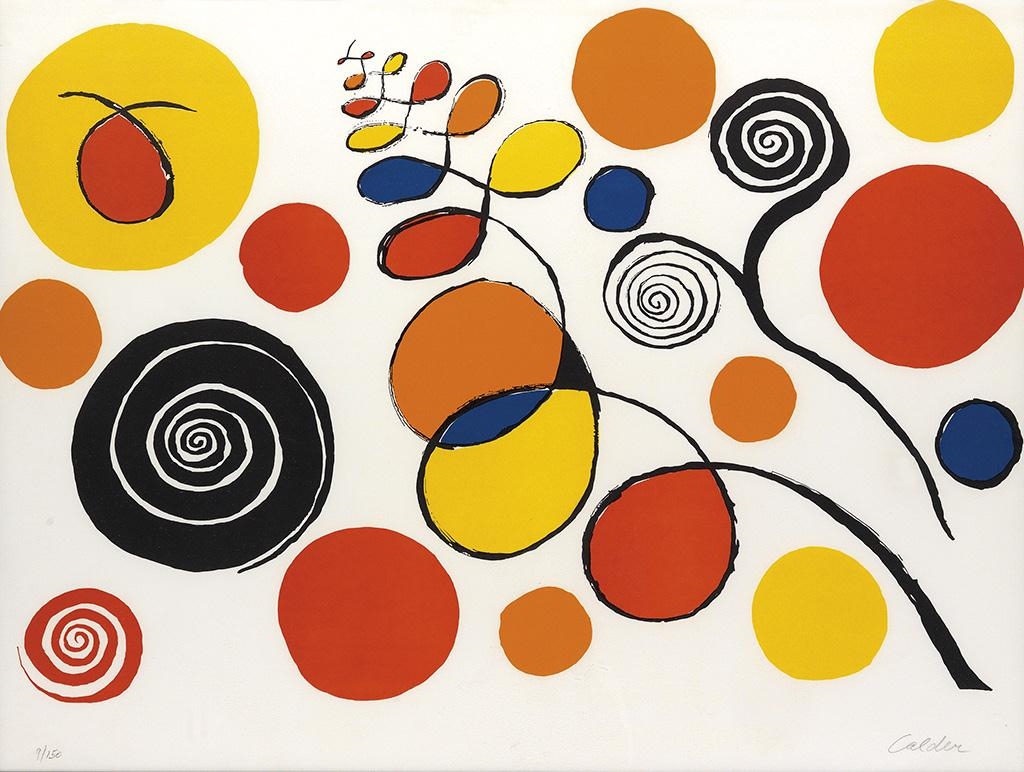 Alexander Calder | Musical Variations (Circa 1970) | MutualArt