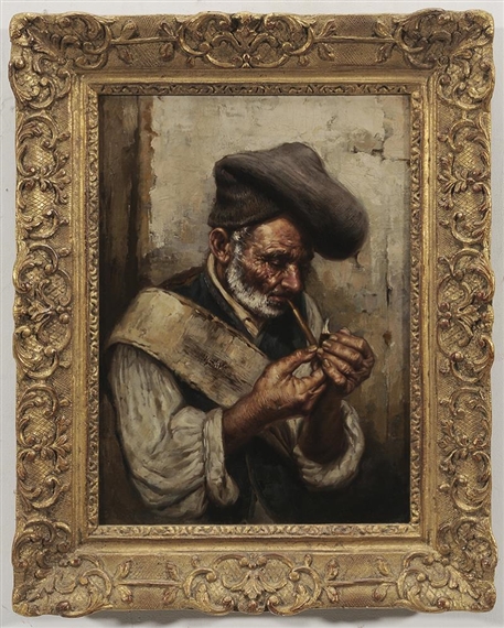 Man Smoking by Donatus Buongiorno