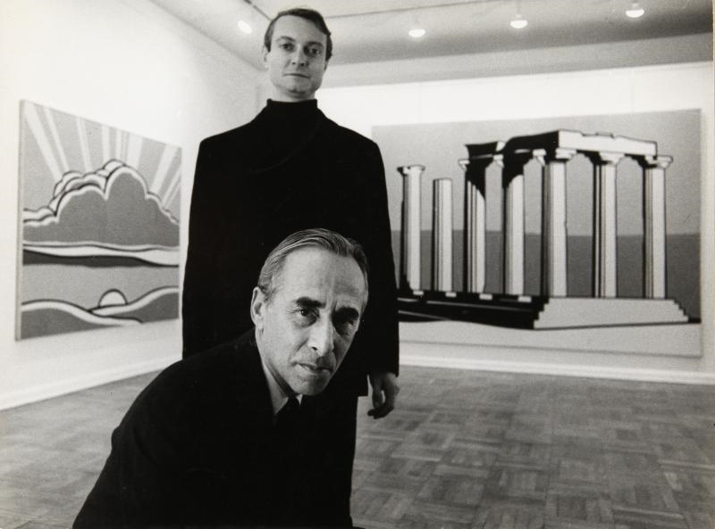Ugo Mulas | New York, Roy Lichtenstein and Leo Castelli (1960s) | MutualArt