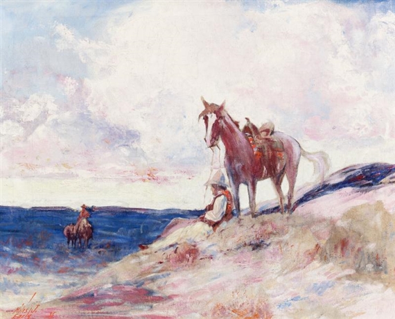 The Stranger by Miles Jefferson Early, 1935