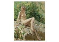 Nu - Lucien Henri Grandgerard