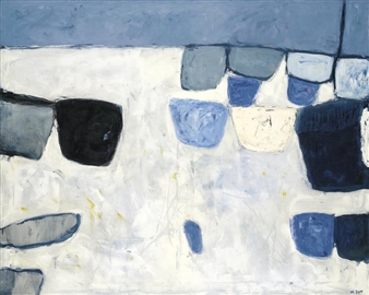 BLUE AND WHITE - William Scott
