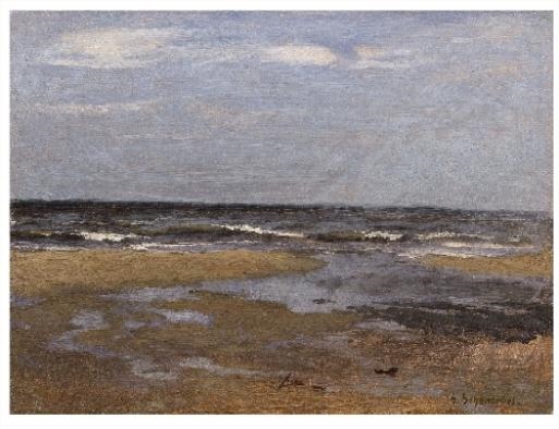 THE NORTH SEA by Gustav Schönleber