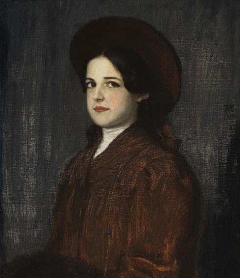 Porträt der Mary Stuck by Franz von Stuck, 1910