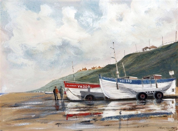 Cromer Beach by Peter Solly