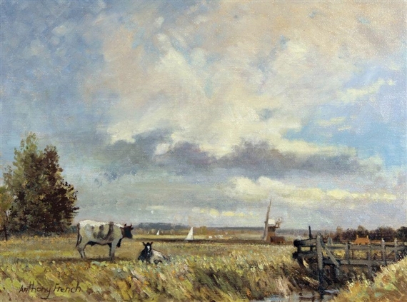 Mill On The Marsh by Anthony French