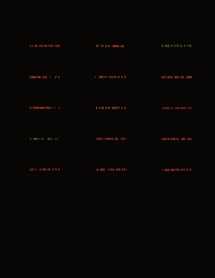 REGION No. 65265-65279 by Tatsuo Miyajima, 1991