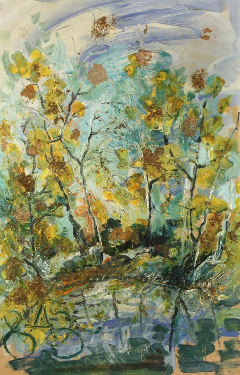 A Grove by Anatoly Zverev, 1983
