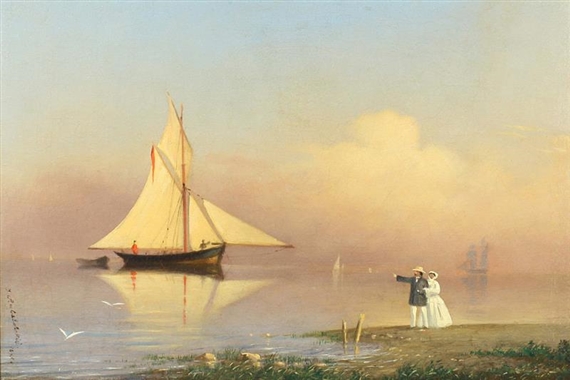 Romance by Ivan Aivazovsky, 1865