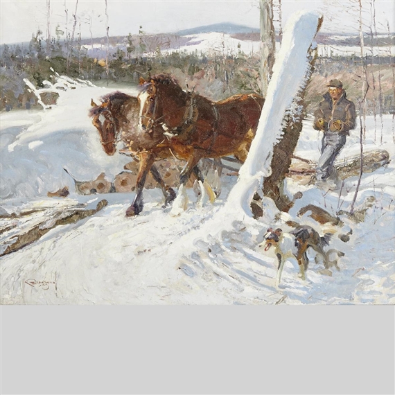 LOGGING by Kenneth Lochhead