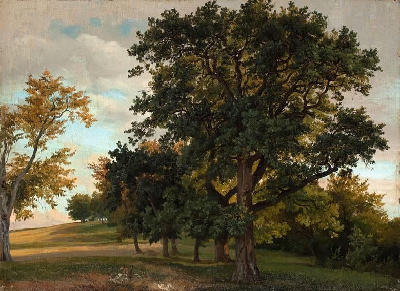 Artwork by Friedrich Preller the Elder, LANDSCHAFT BEI WEIMAR, Made of Oil on canvas