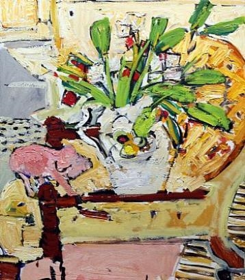 In the Living Room by Elizabeth Cope