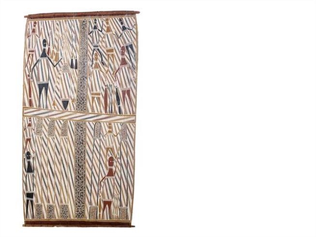 Johnny Bulun Bulun | Clan Figures with Sacred Objects and Flying Fox ...