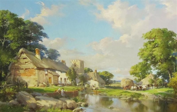 A Rural Idyll by John R. Townsend