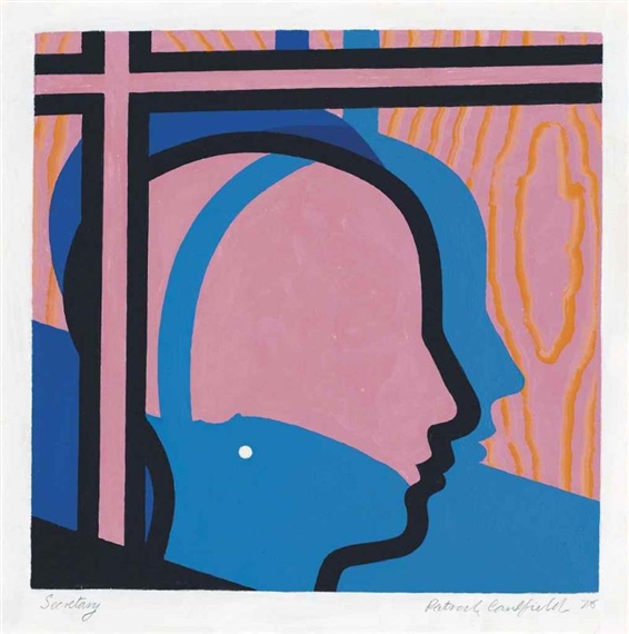 Secretary by Patrick Caulfield, 1978