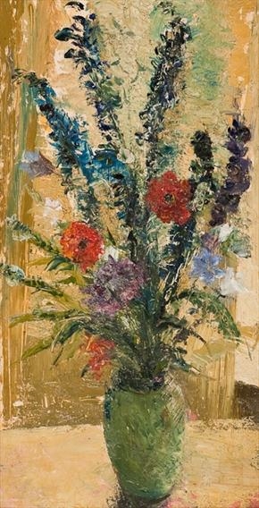 STILL LIFE WITH POPPIES by M. Noel Slaney