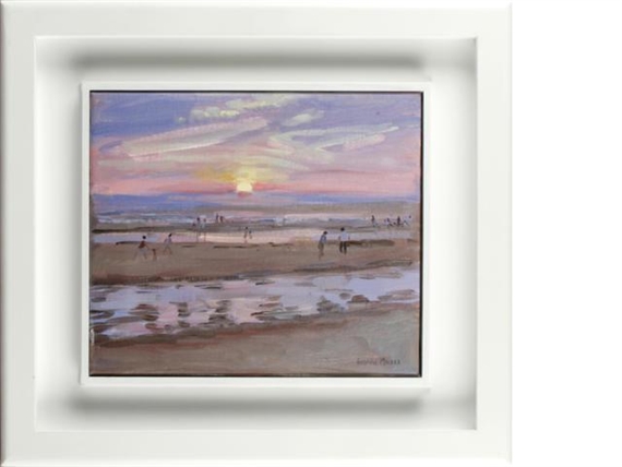 Sunset Montalivet, France by Andrew Macara