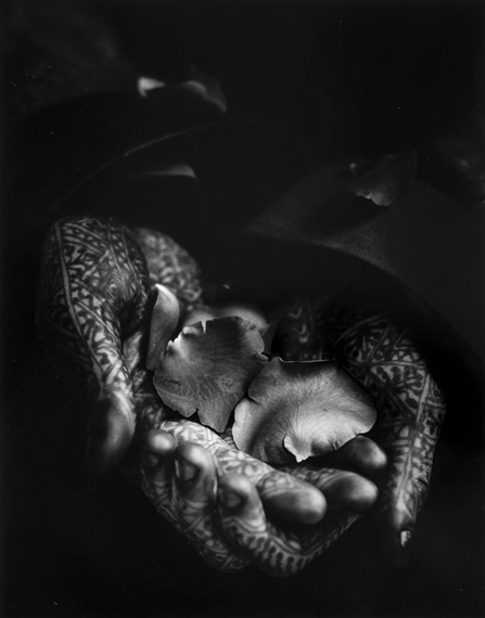 Flower Seller, Maroc by Albert Watson, 1989,printed later
