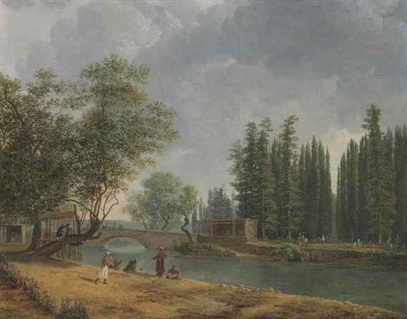 A Turkish capriccio by Simon-Joseph-Alexandre-Clément Denis, 1790