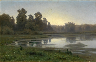 At Dawn - Efim Efimovich Volkov