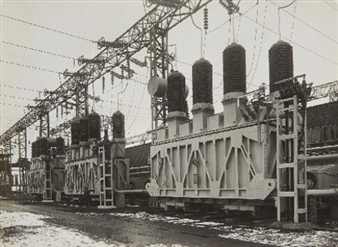 THREE HIGH VOLTAGE POWER LINES, BRAUWEILER - Hein Gorny