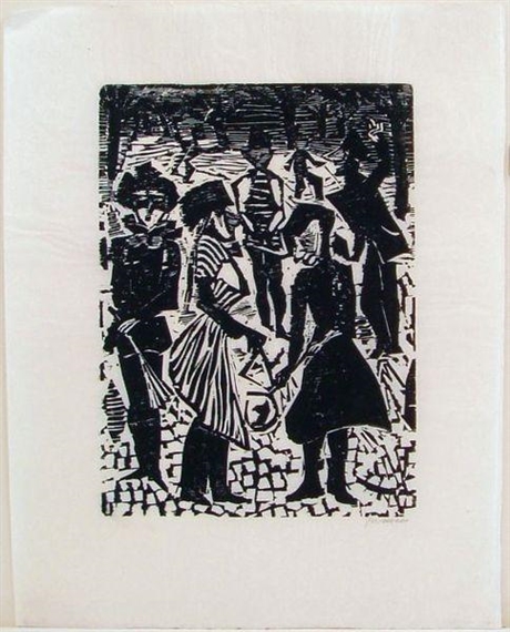 Kinderkarneval, auch: Kinderfastnacht by Willem Grimm, 1966