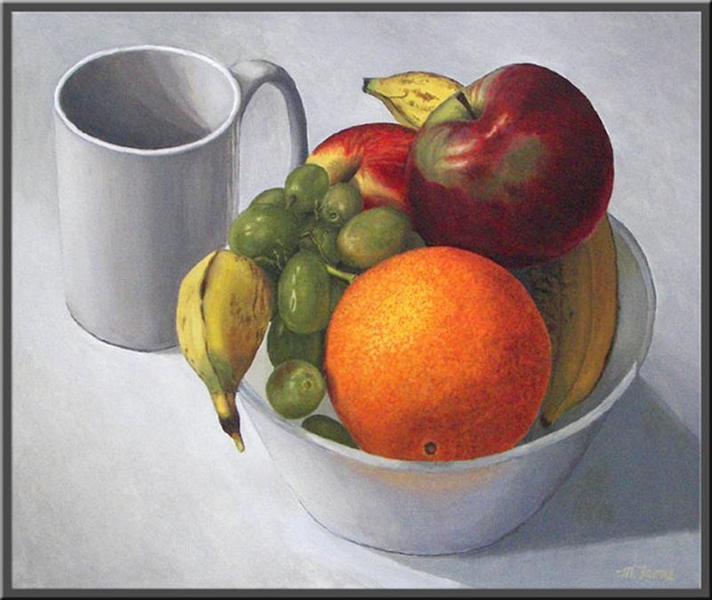 Artwork by Mickey Frome, Empty and Full, Made of Oil on Canvas