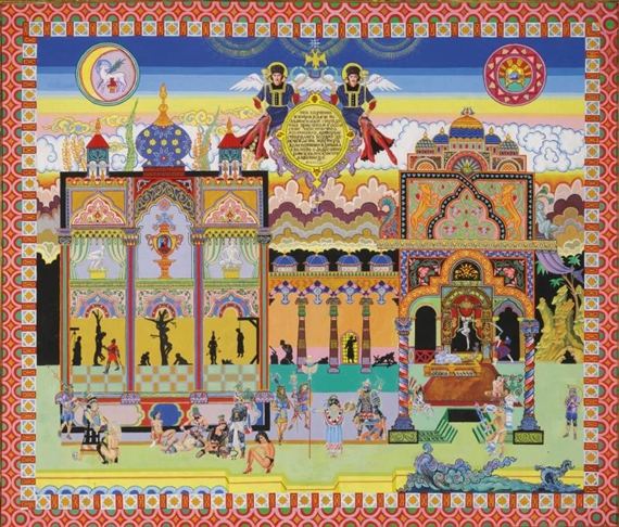 SUFFERING OF THE CHRISTIANS AND SAVAGERY OF THE PAGANS by Konstantin Zvezdochetov, 1995-2001