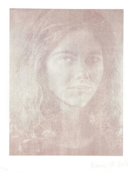 Dominique,  from "5 Bilder by Franz Gertsch, 1997