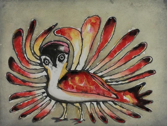 ENCHANTMENT by Kenojuak Ashevak, 2011