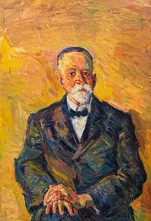 Portrait of Heinrich Benesch (I) by Herbert Boeckl, 1931