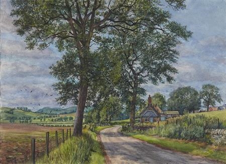 NEAR LUNDIE, ANGUS by James McIntosh Patrick‏