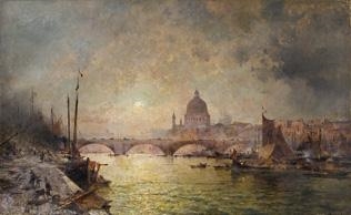 Franz Richard Unterberger | The port of Capri | MutualArt