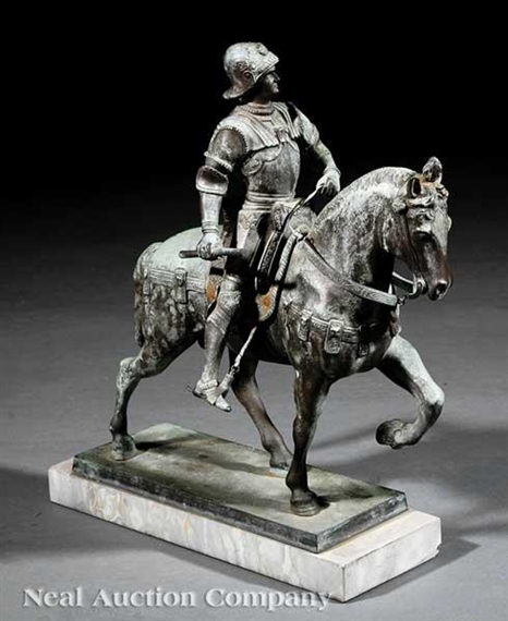 Figure of Bartolomeo Colleoni by Andrea del Verrocchio