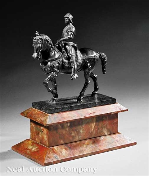 Equestrian Figure of Bartolomeo Colleoni by Andrea del Verrocchio