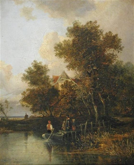 The Ferry by John Crome