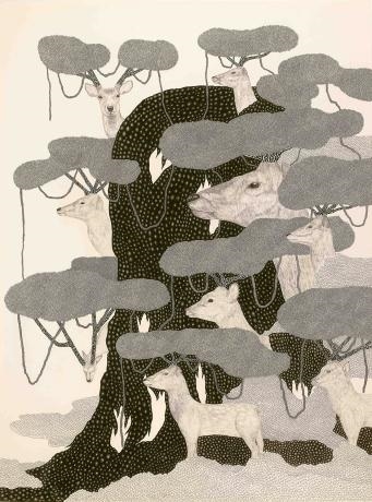 Deer Deer Falls by Daisuke Nagaoka, 2009